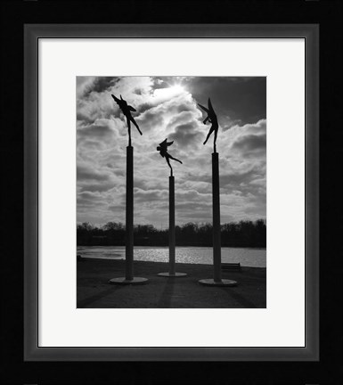 Framed Harpies II Print