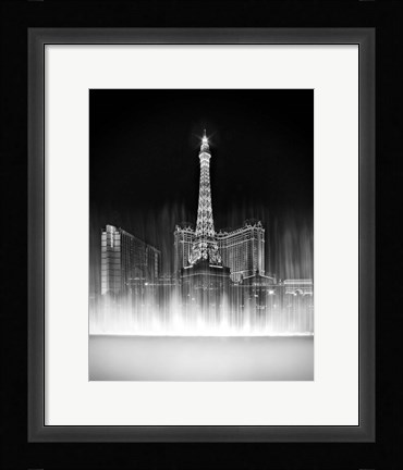 Framed Paris Paris, Las Vegas Print