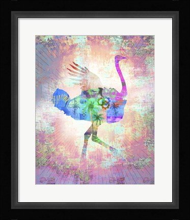 Framed Birdie Print
