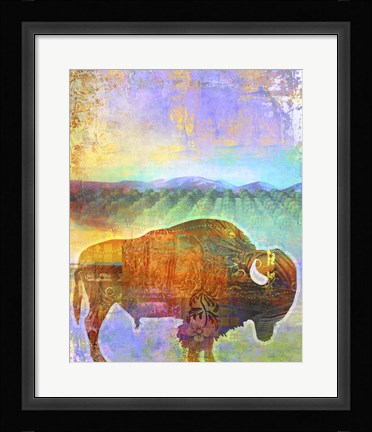 Framed Buff Print