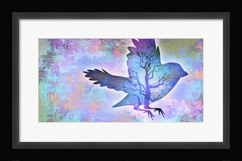 Framed Birdie 2 Print