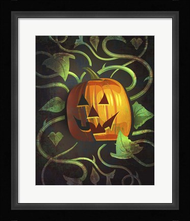 Framed Pumpkin Patch Print