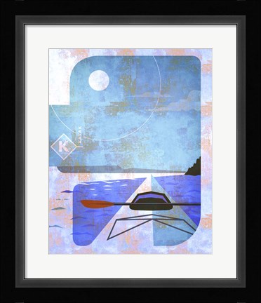 Framed Kayak Print
