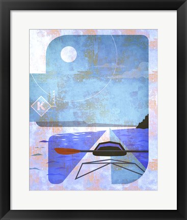 Framed Kayak Print