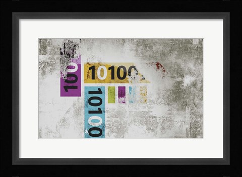 Framed Geometric 13 Print