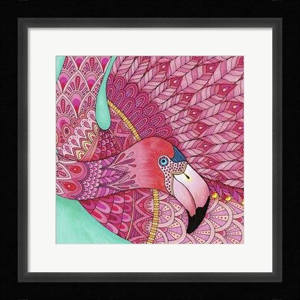 Framed Tropical Paradise 33 Print