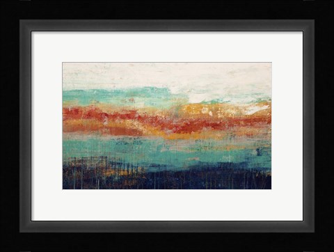 Framed Lithosphere 119 Print