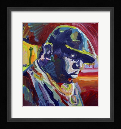 Framed Biggie Smalls Print