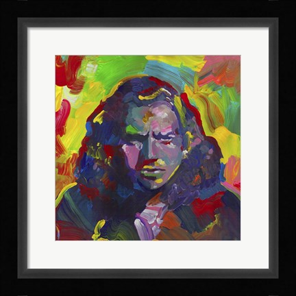 Framed Eddie Vedder Print