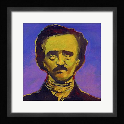 Framed Edgar Allan Poe Print
