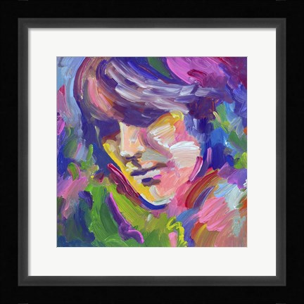 Framed George Harrison Print