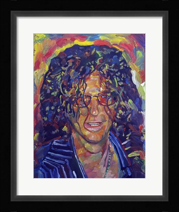 Framed Howard Stern Print