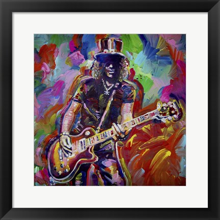 Framed Slash Print