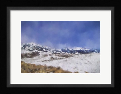Framed Colorado Mountains 2 Print