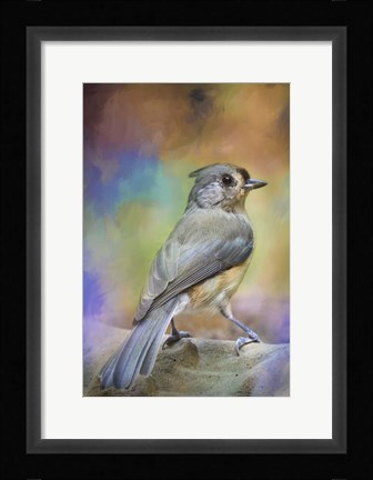 Framed Reading For The Morning Bath Print