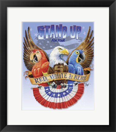 Framed Stand Up Print