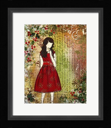 Framed Christmas Eve Print