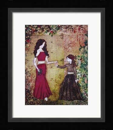 Framed Deck The Halls Print