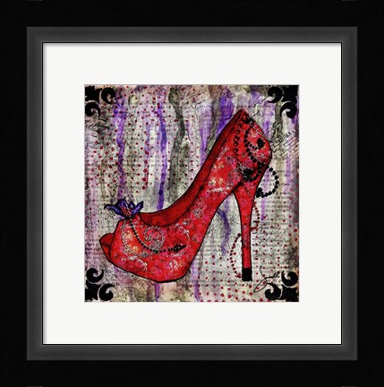 Framed Downtown Print