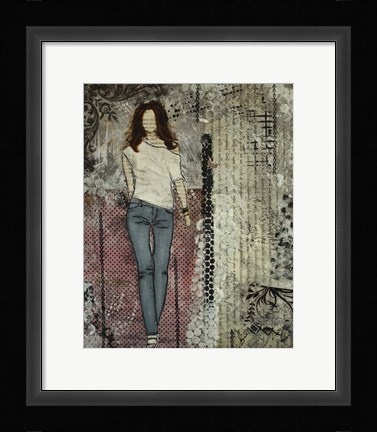 Framed It's Her Beauty Print