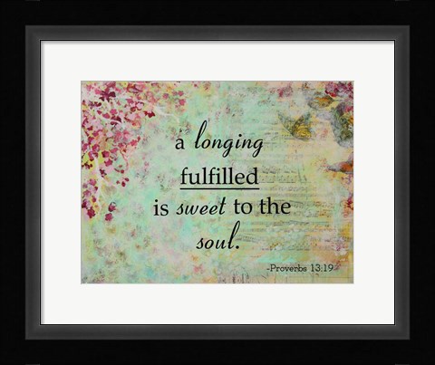 Framed Longing Fulfilled Print