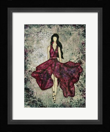 Framed Fashionista Print