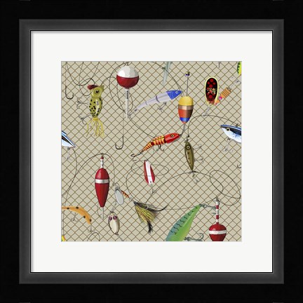 Framed Wilderness Lodge-I Print