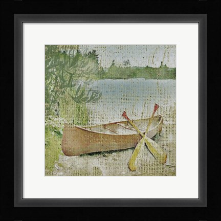 Framed Wilderness Lodge-Q1 Print