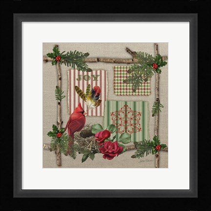 Framed Country Christmas 2 Print