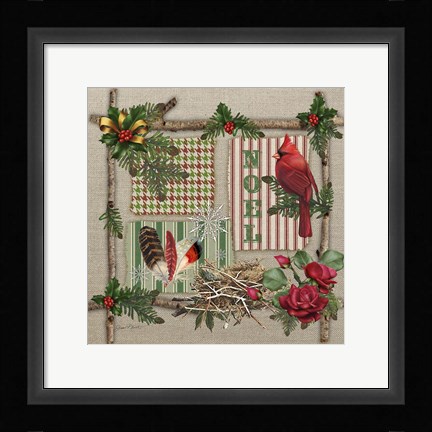 Framed Country Christmas 1 Print