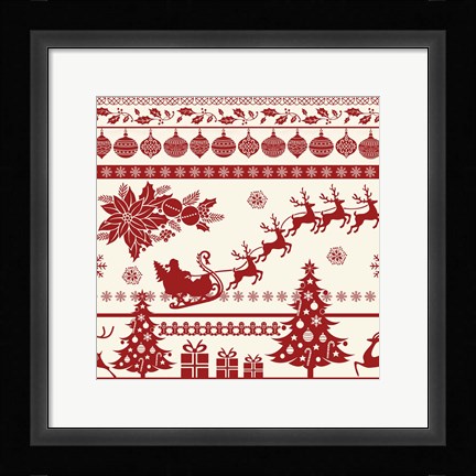 Framed Christmas Folklore-A Print