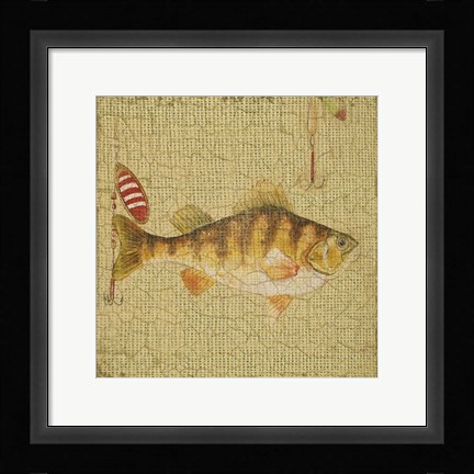 Framed Wilderness Lodge-Q6 Print