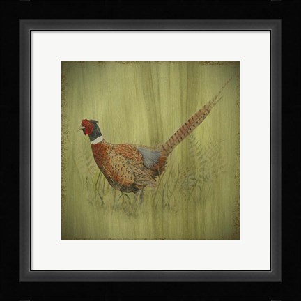 Framed Wilderness Lodge-Q7 Print