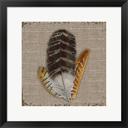 Framed Wilderness Lodge-Q11 Print