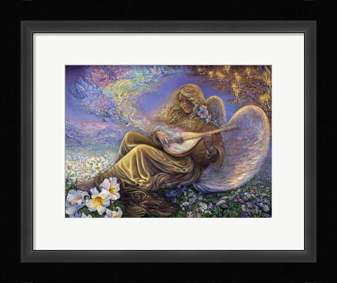 Framed Angel Melodies Print