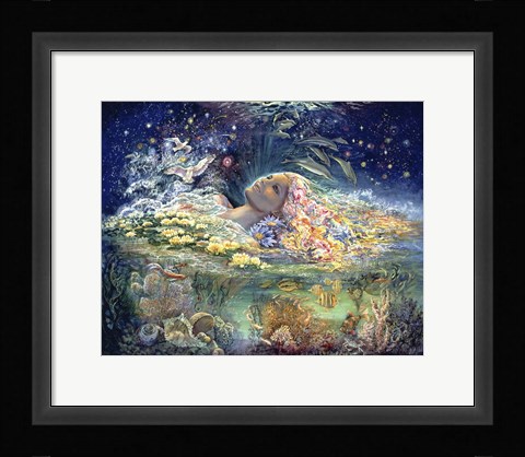 Framed Aphrodite - Goddess Of Love Print