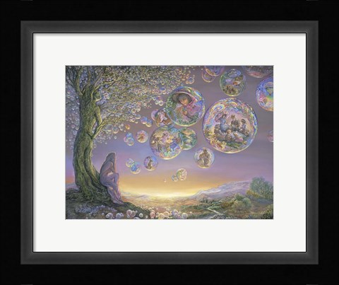Framed Bubble Tree Print