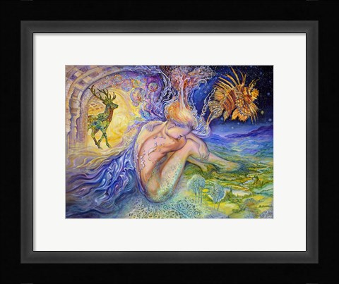 Framed Chameleon Print