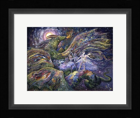 Framed Dragon Dancers Print