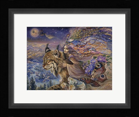 Framed Flight Of The Lynx Print