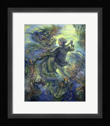 Framed For The Love Of A Mermaid Print