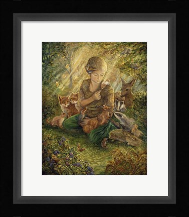 Framed Forest Friends Print