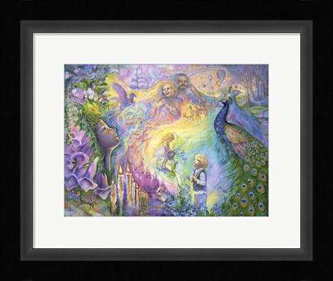 Framed Forget-Me-Not Print