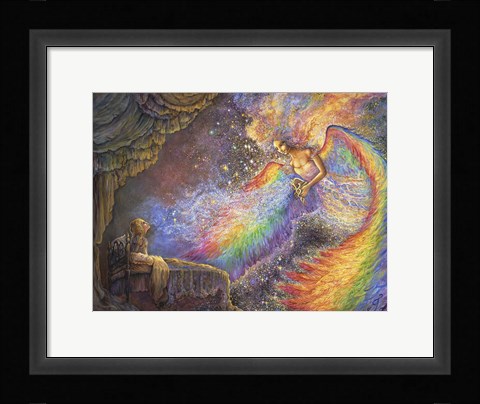 Framed Healing Angel Print