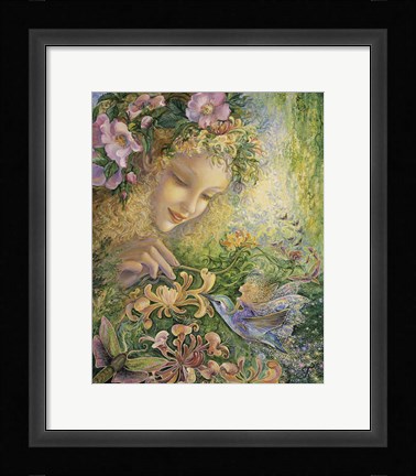 Framed Honeysuckle Print