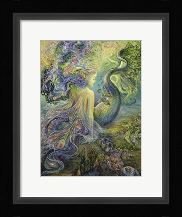 Framed Mer Fairy Print