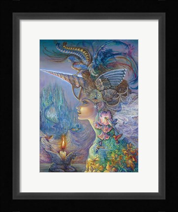 Framed My Lady Unicorn Print
