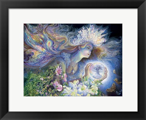 Framed Princess Of Light Print