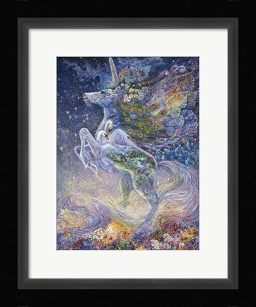Framed Soul Of A Unicorn Print