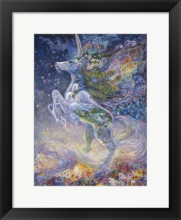 Framed Soul Of A Unicorn Print